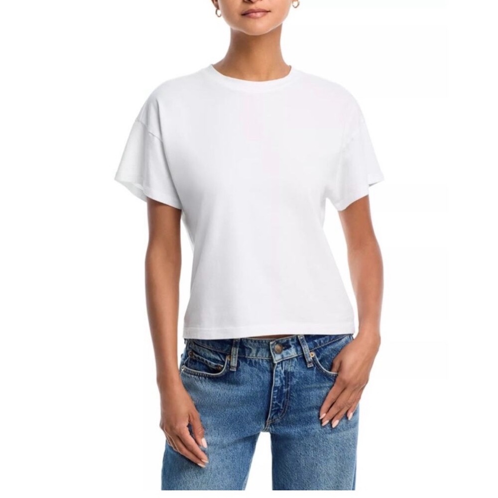 Rag & Bone Kelly Boxy Jersey Tee (L)